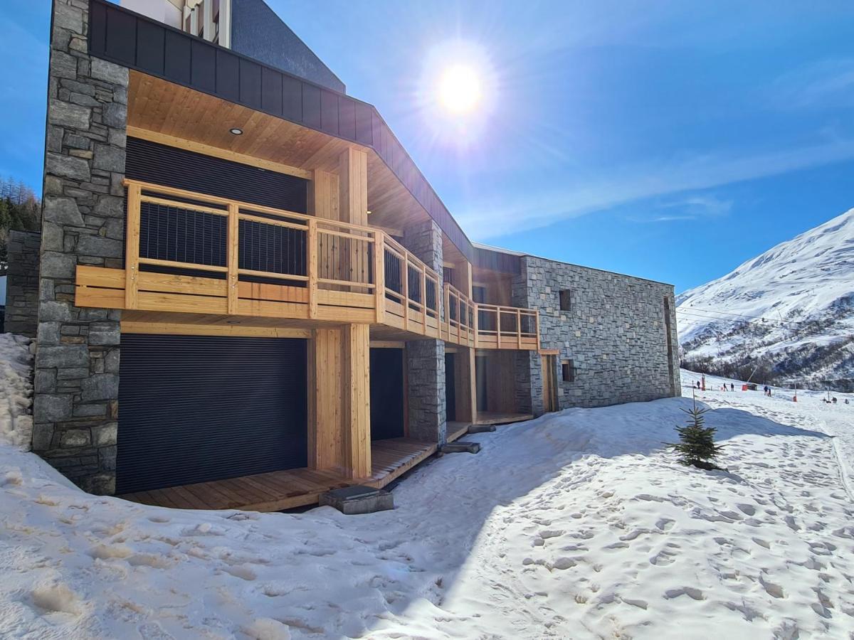 Chalet Le Granitic Saint-Martin-de-Belleville Buitenkant foto