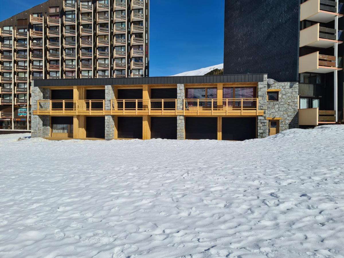 Chalet Le Granitic Saint-Martin-de-Belleville Buitenkant foto