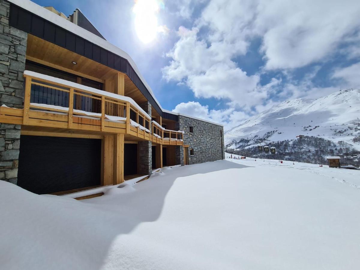 Chalet Le Granitic Saint-Martin-de-Belleville Buitenkant foto